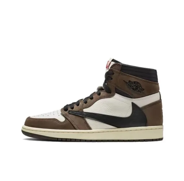 AJ1深棕倒钩高帮