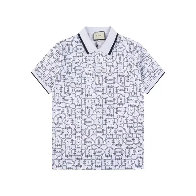 Gucci Polo Shirt Horsebit Print