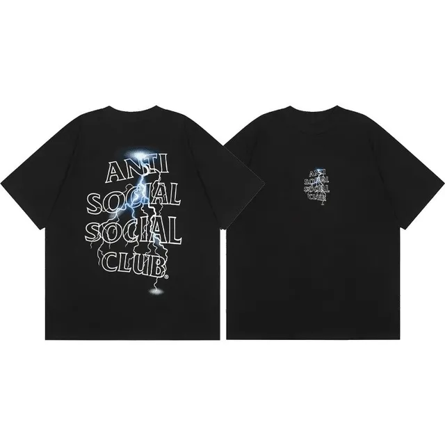 Anti Social Social Club Graphic Tee Lightning Bolt
