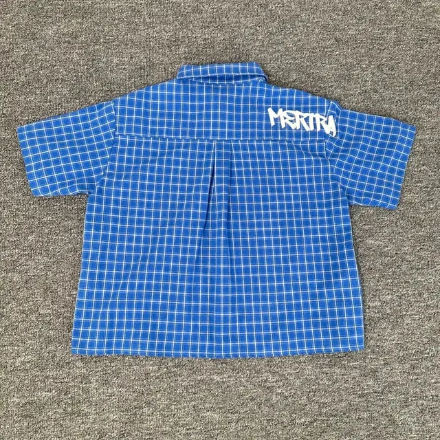 Mertra Short-Sleeve Shirt Checkered with Back Logo