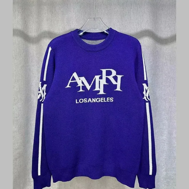 Knit Sweater AMIRI Los Angeles Logo