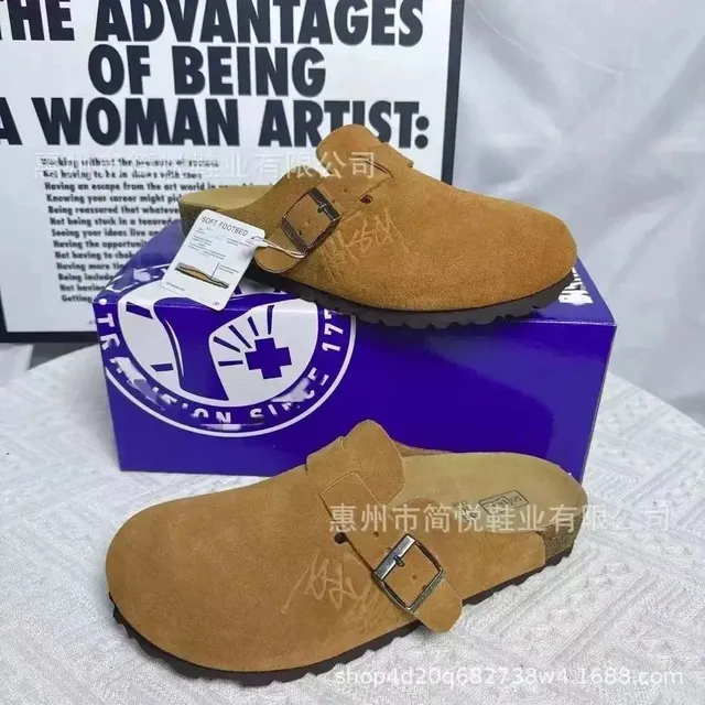 Birkenstock Boston Clog Suede