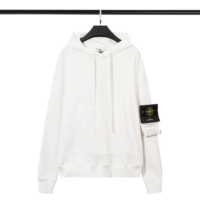 Stone Island Hooded Sweatshirt Tank Shield Ghost Piece