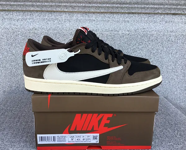 Travis Scott Air Jordan 1 Low Off-White Mocha