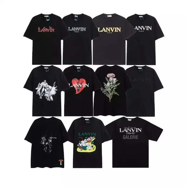 Lanvin Graphic T-Shirt Multiple Print Variants