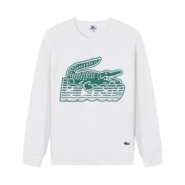 Lacoste Crewneck Sweatshirt Large Croc Logo