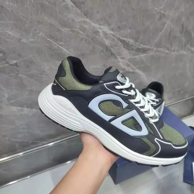 Dior B22 Olive Mesh