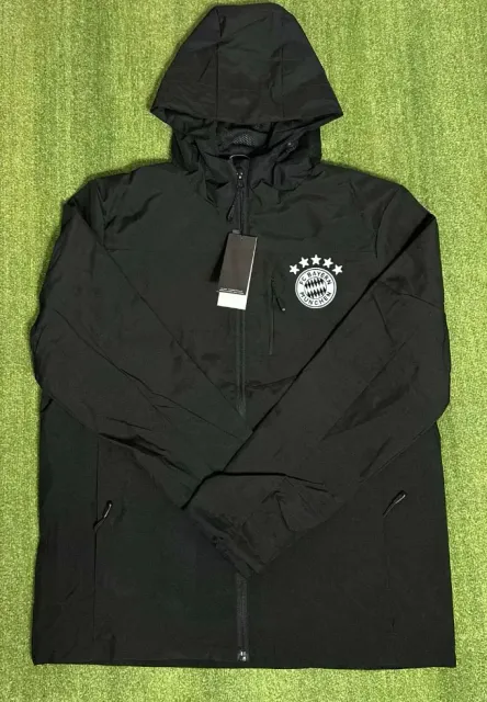 Bayern black windbreaker thin section