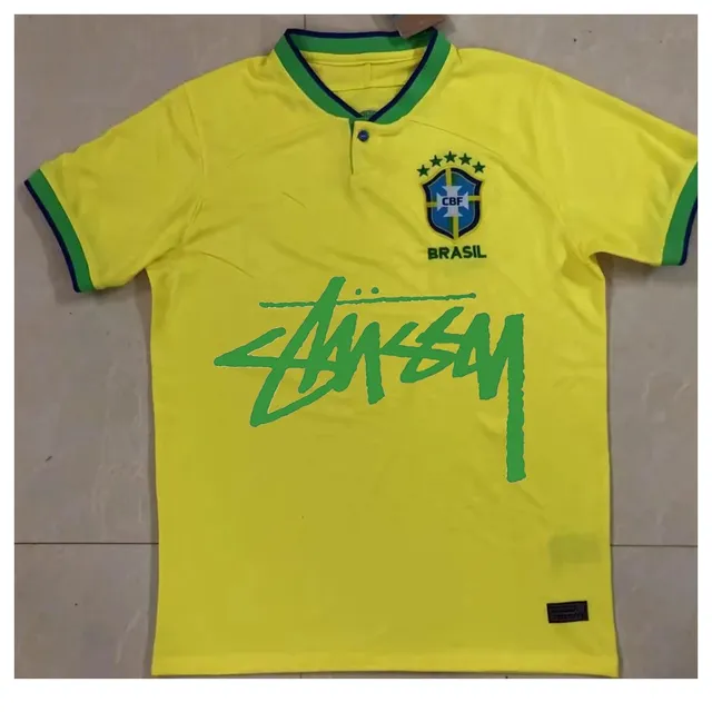 Stüssy Brazil National Team Jersey Stussy Collaboration