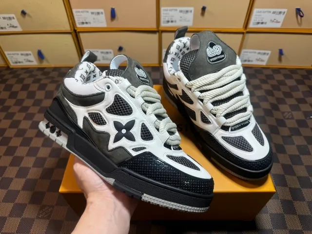 Louis Vuitton LV Trainer Monogram Mesh