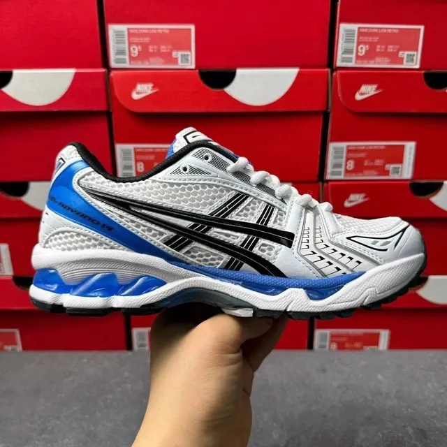 Asics Gel-Kayano 14 White/Blue/Black