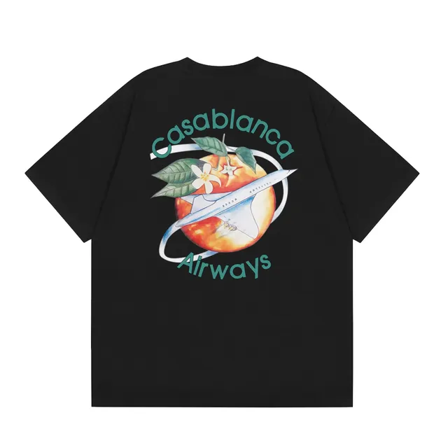 Graphic T-Shirt Casablanca Airways Print