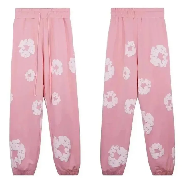 Printed Joggers Floral Print
