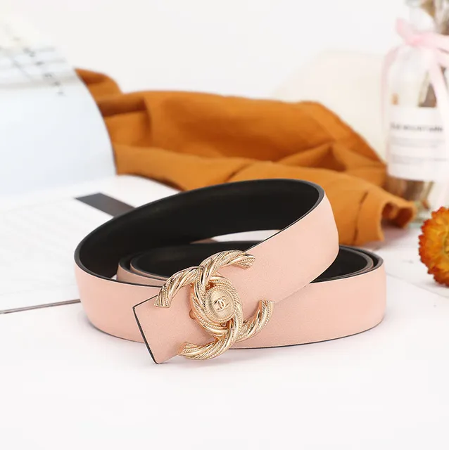 Chanel Belt Gold CC Twist Buckle