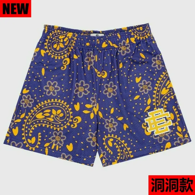 Eric Emanuel Paisley Mesh Shorts Paisley Print