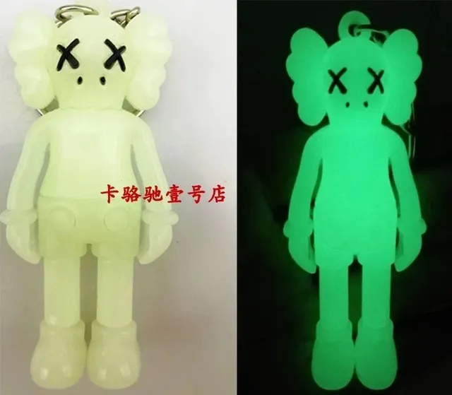 KAWS Companion Keychain Glow-in-the-Dark