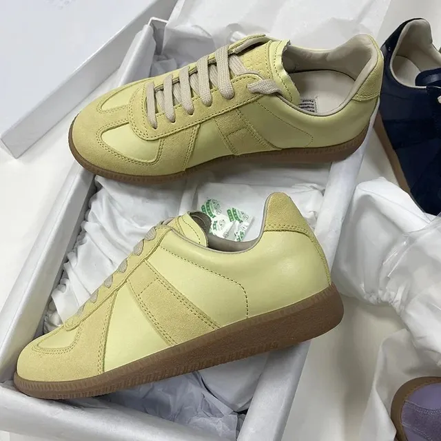 Maison Margiela Future Sneaker Lime Suede