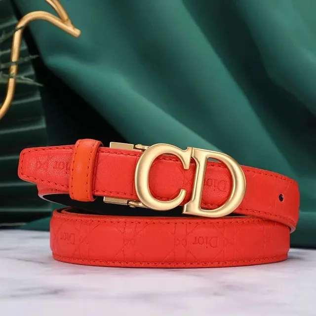 Dior CD Belt Gold Buckle
