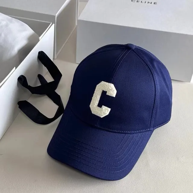 Celine Baseball Cap Embroidered C Logo