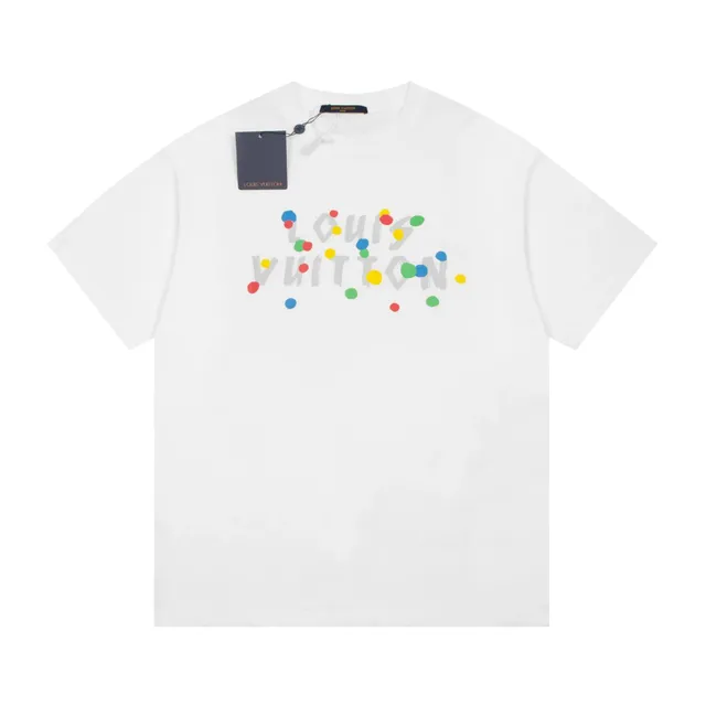 Louis Vuitton T-Shirt Multicolor Dot Logo
