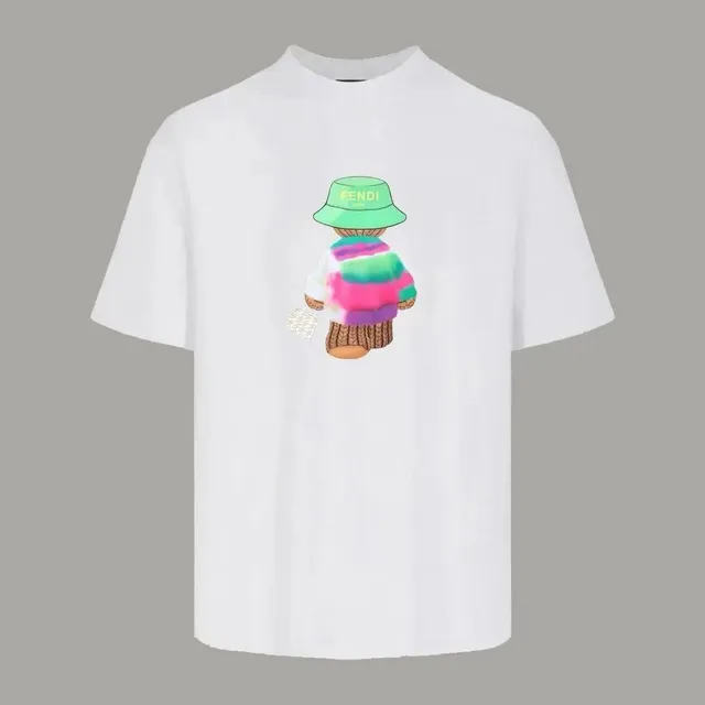 Fendi T-Shirt Teddy Bear Graphic
