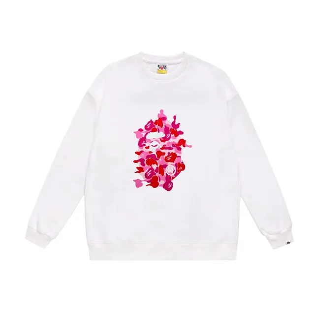 BAPE Shark Hoodie Pink Camo Ape Head