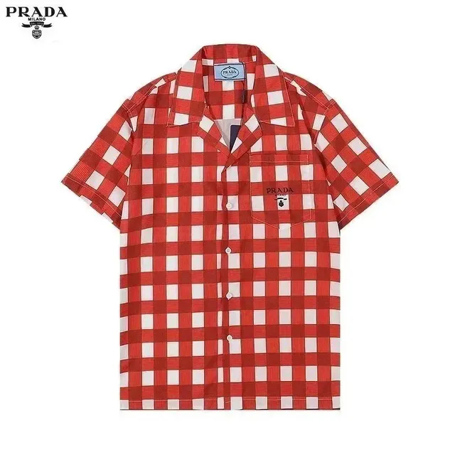 Prada Checkered Shirt Gingham