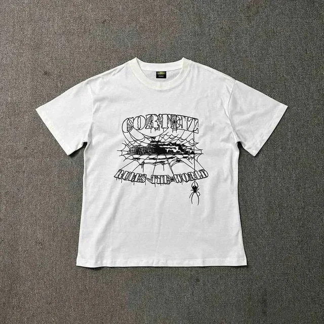 Graphic Tee Corteiz Rules The World