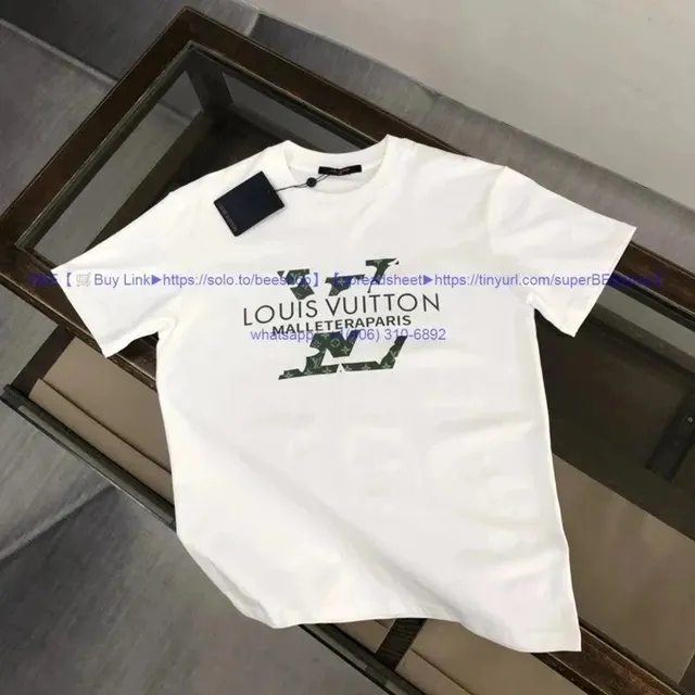 Louis Vuitton Graphic T-Shirt LV Logo Print