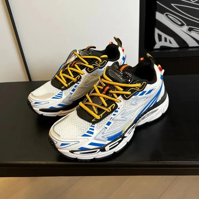 Asics Gel-1130 White Blue Yellow