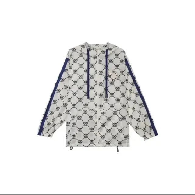 Gucci Logo-Print Hooded Jacket GG Monogram