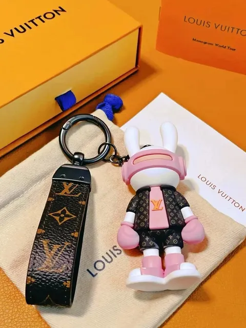 Louis Vuitton Kaws Rabbit Keychain Monogram