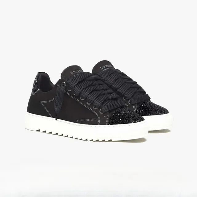 Numeris Atelier Sneaker Glitter Toe Cap