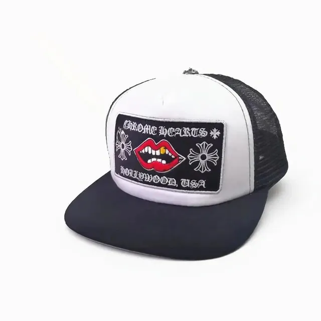 Chrome Hearts Trucker Cap Lips Patch