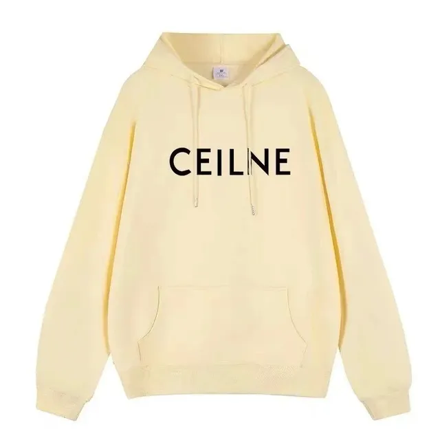 Celine Hoodie Logo Print