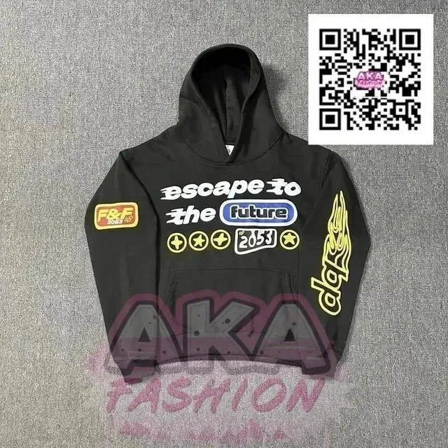 Corteiz Futuristic Design Hoodie