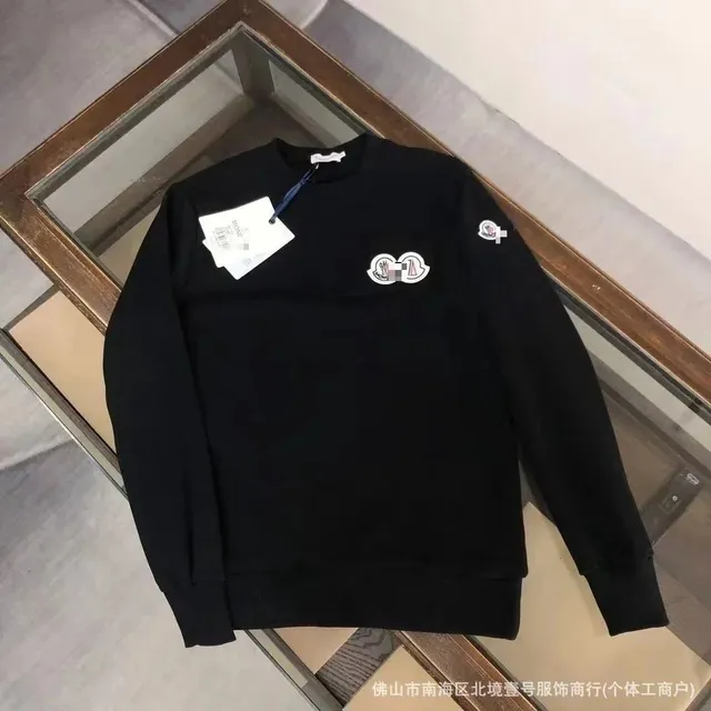 Moncler Crewneck Sweatshirt Logo Patch