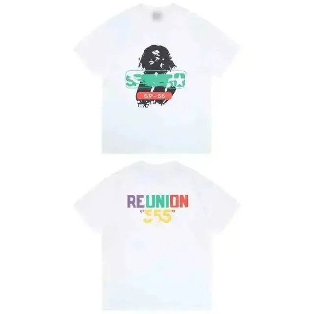 Sp5der Graphic T-Shirt SP-55 Reunion Print