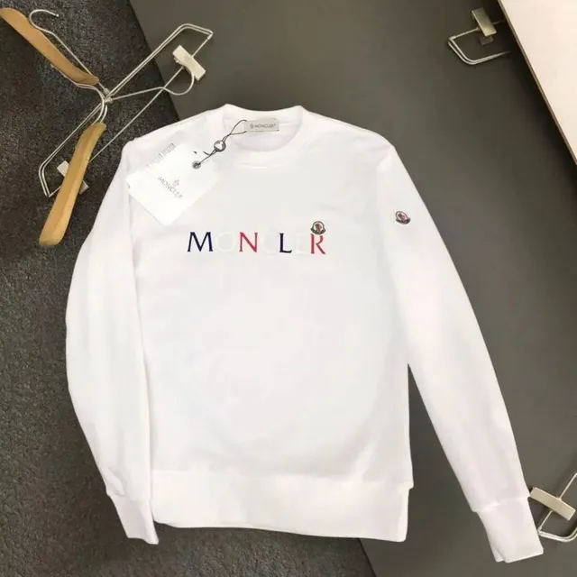 Moncler Crewneck Sweatshirt Logo Embroidered