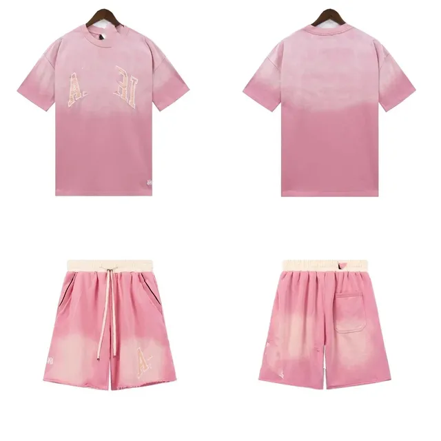 Amiri A. RI Set Pink Dip-Dye