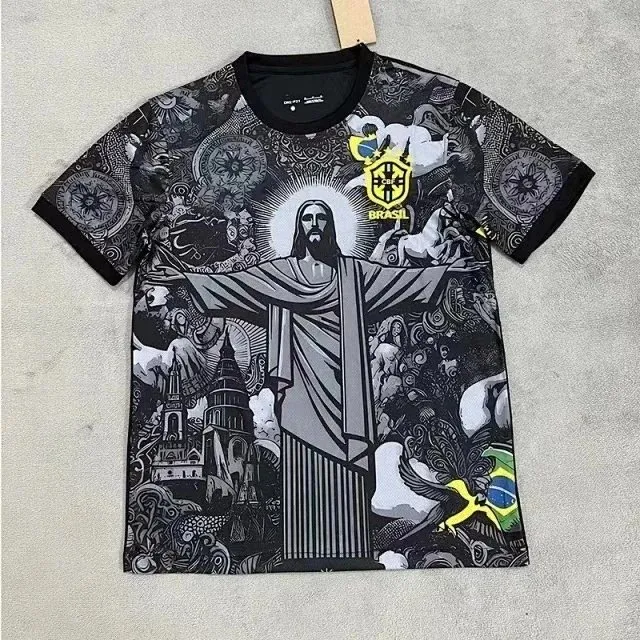 Nike Brazil National Team Tee Christ the Redeemer Graphic