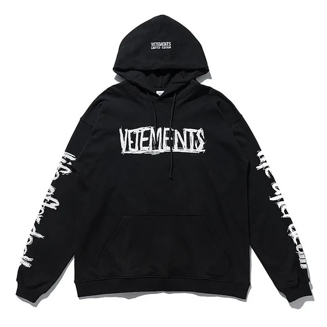 Vetements Hoodie Logo Print