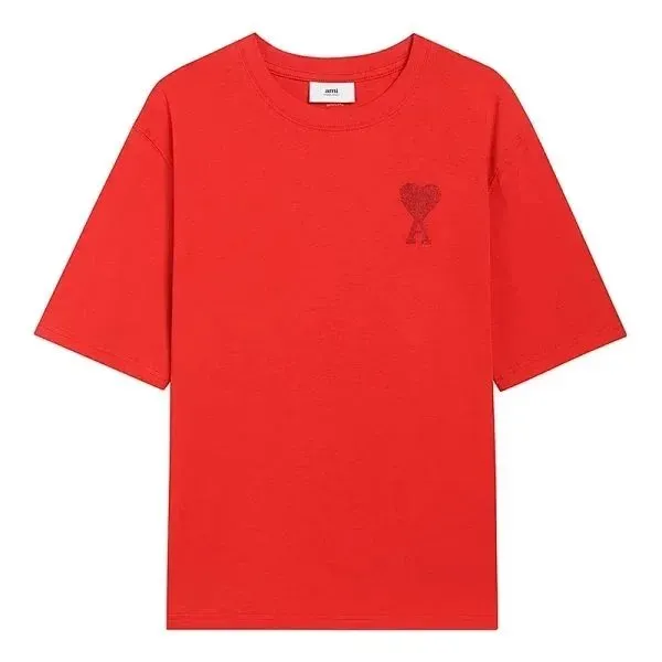 Amiri Heart Logo T-Shirt Embroidered Heart