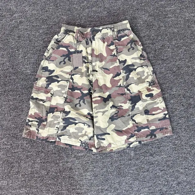 Cargo Shorts Camouflage Print