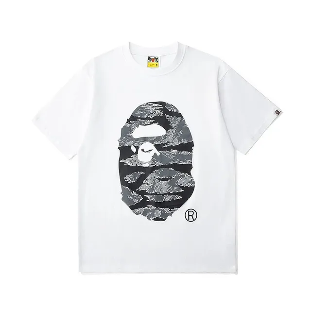 BAPE Shark Tee Camouflage Ape Head