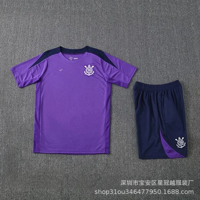 Nike Corinthians Training Kit Purple/Navy
