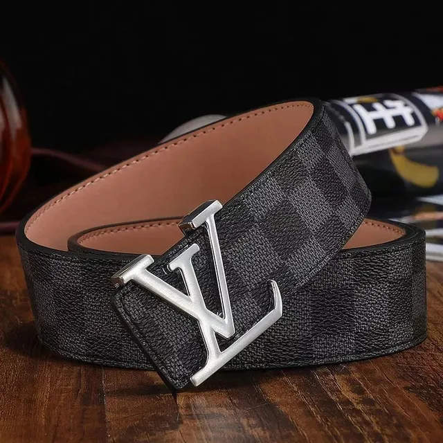 Louis Vuitton LV Belt Damier Graphite