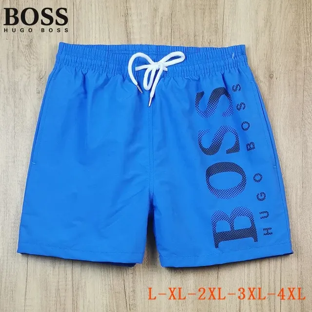 Hugo Boss Swim Shorts Logo Print