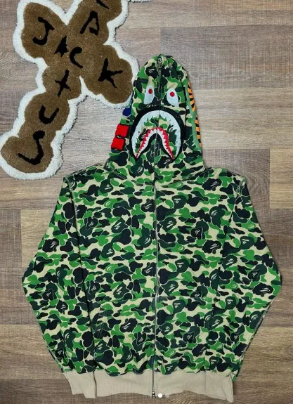 BAPE Shark Hoodie ABC Camo