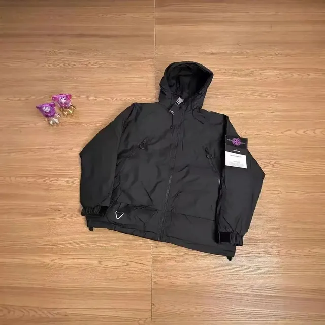 Stone Island Goggle Jacket Black
